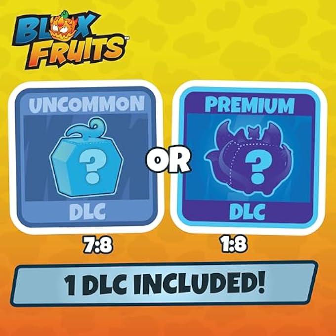 Blox Fruits MYSTERY MINI BUNDLE 6-PIECES SERIES 2, INCLUDES MYSTERY PLUSH-MINIFIGURE-3 STICKERS-DLC CODE, COLLECTIBLES, OFFICIALLY LICENSED, FOR ENTHUSIAST, 5 YEARS+ - Image 3